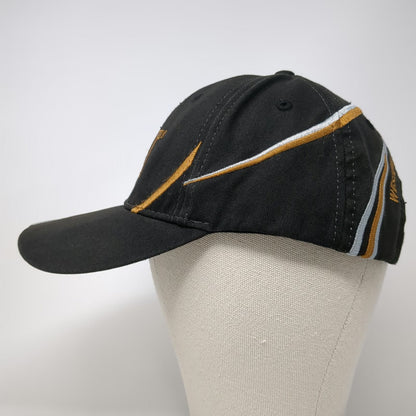 CAT Baseball Cap Black One Size Strapback Western States Equipment Logo Hat