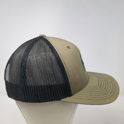 Richardson Trucker Hat Green One Size Backcountry Hunters Anglers Bear Paw Patch