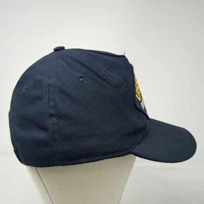 USS Saratoga CV-60 Aircraft Carrier Navy Patch Blue 5 Panel One Size Hat USA