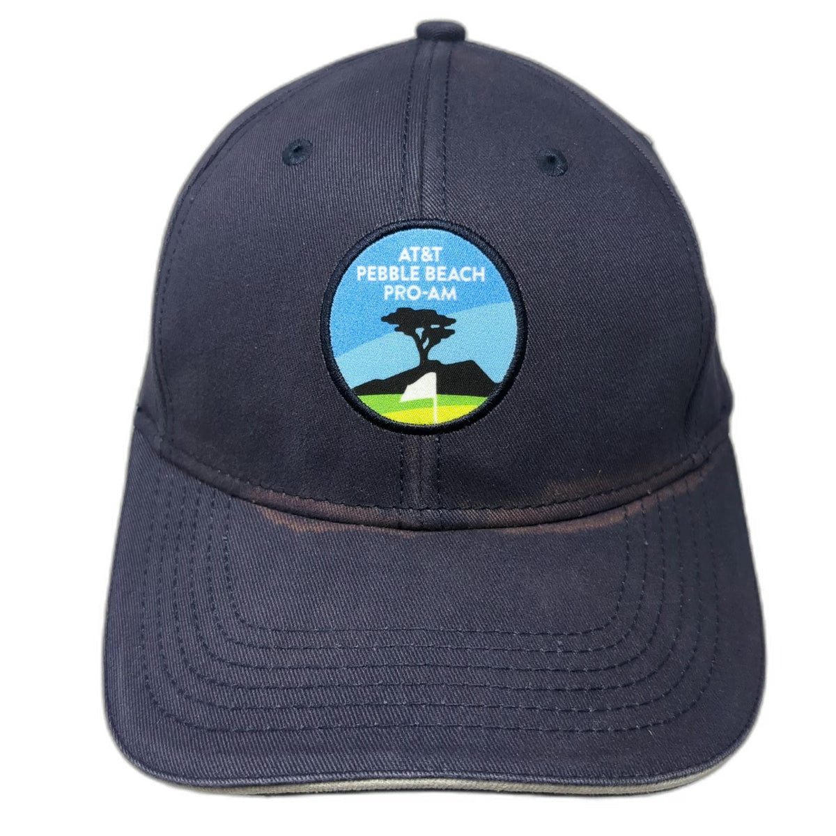 American Dry Goods AT&T Pebble Beach Pro-Am Golf Hat Blue Baseball Cap One Size