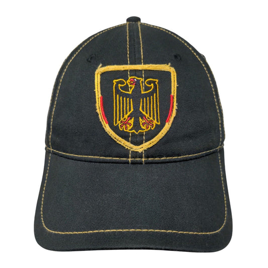 Coat Of Arms Of Germany Strapback Hat Black One Size Epcot World Showcase