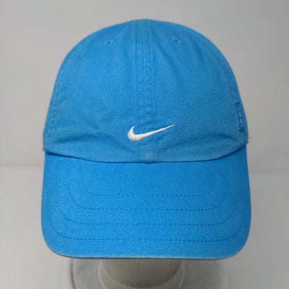 Nike Swoosh Slideback Hat Blue OSFA Adjustable Embroidered Just Do It