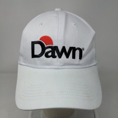 Dawn Snapback Hat White One Size Embroidered Adjustable Cap America