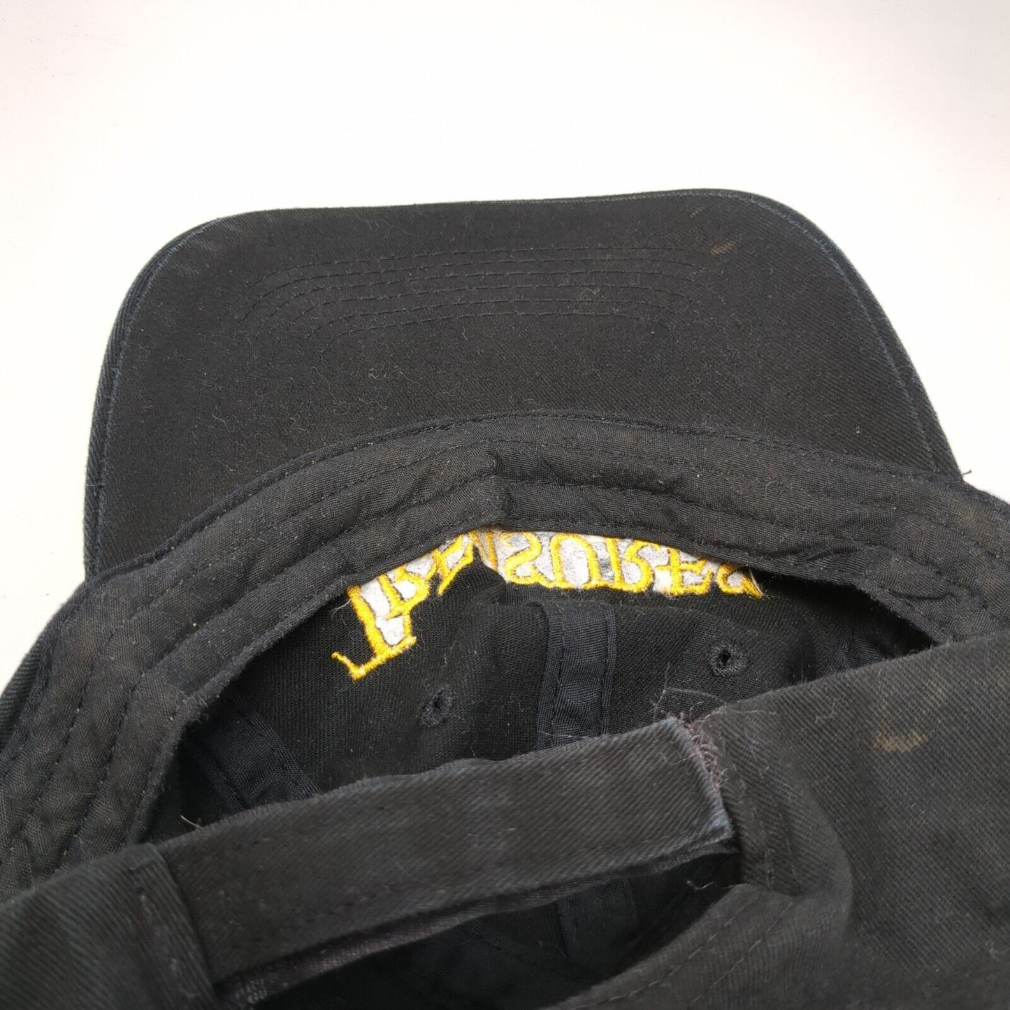 Treasures of The El Dorado Strapback Hat Black OSFA Adjustable Embroidered