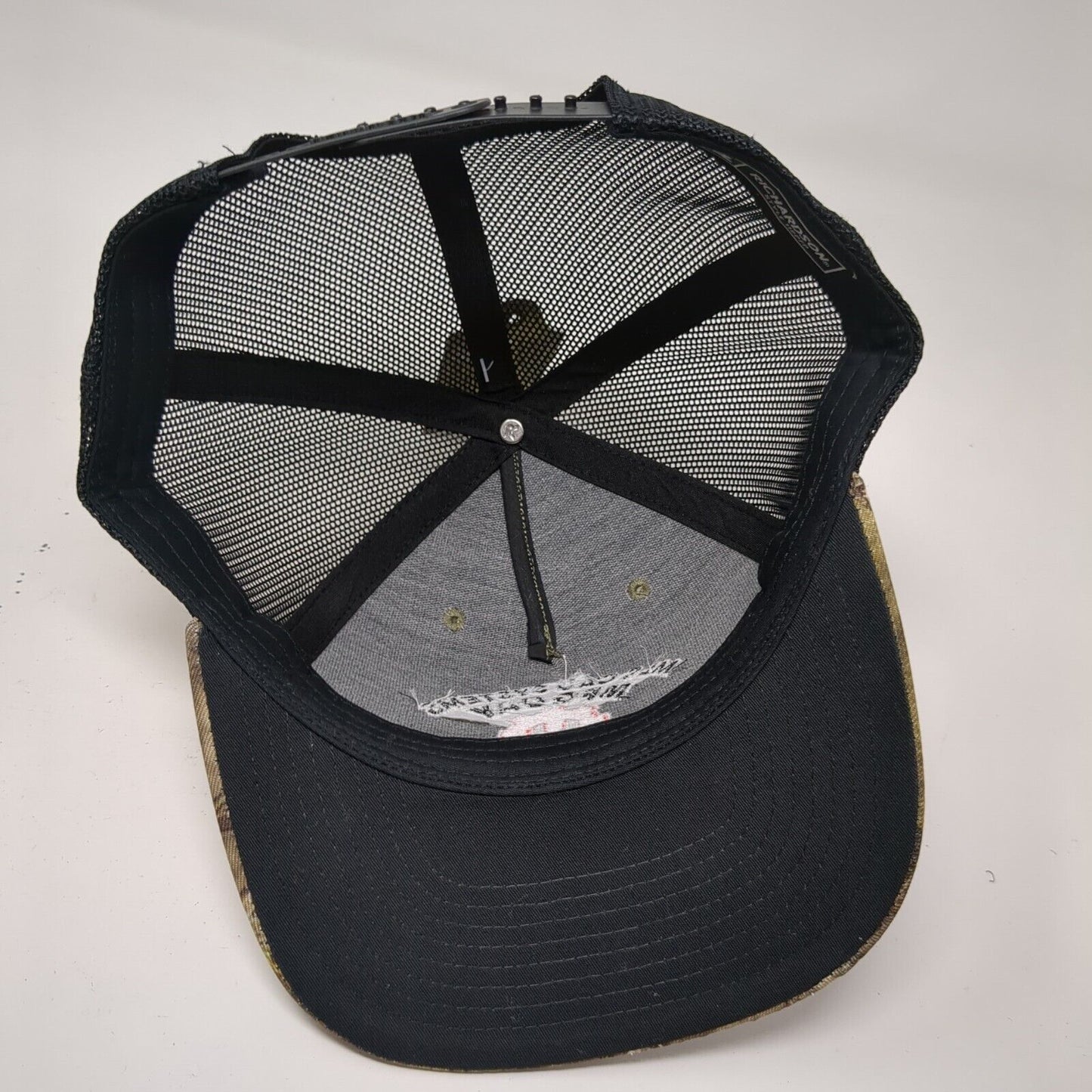 MLC CAD Systems MFG Day Snapback Trucker Hat Camo OSFA Mesh Back W/Tags