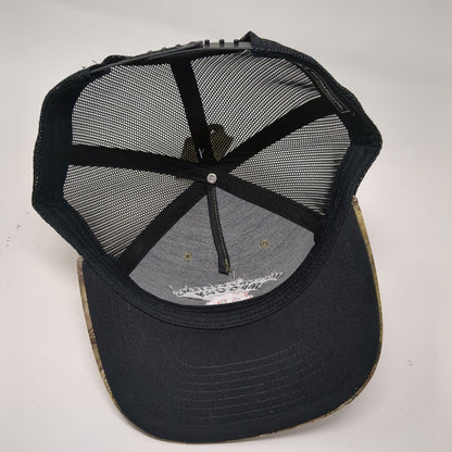 MLC CAD Systems MFG Day Snapback Trucker Hat Camo OSFA Mesh Back W/Tags
