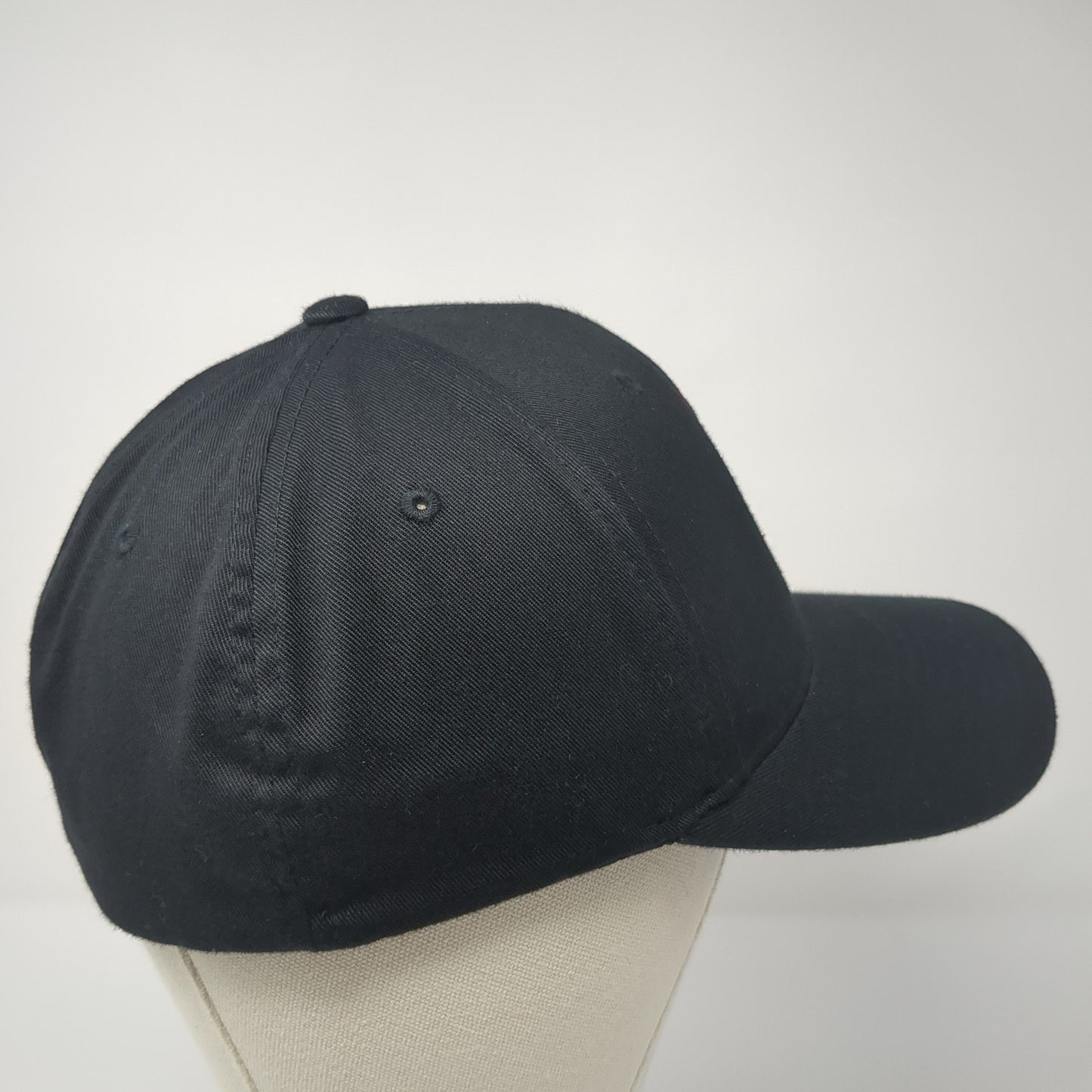 Reklaw Power LLC Fitted Hat Black XL Flexfit Stretch Embroidered Yupoong