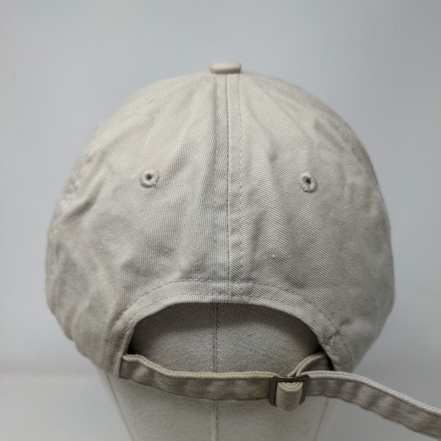 The Magnolia Roots Slideback Hat Tan One Size Embroidered 6 Panel Big X
