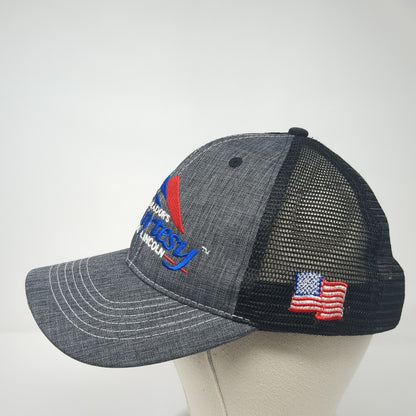 Phil Meador's Courtesy Ford Lincoln Snapback Trucker Hat Gray One Size