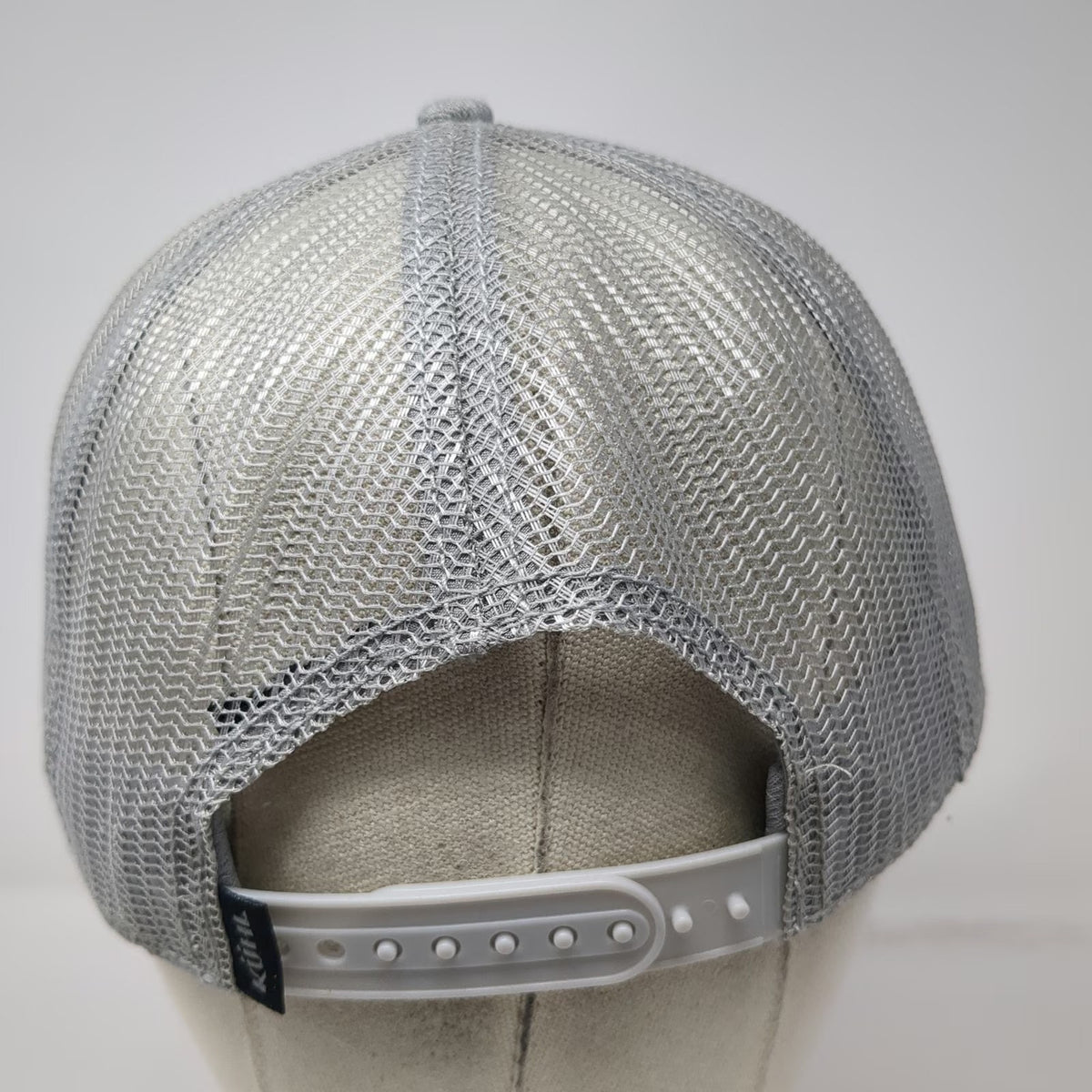 KÜHL Trucker Hat Gray One Size Mesh Back Rebels Renegades Outlaws Mountain Patch