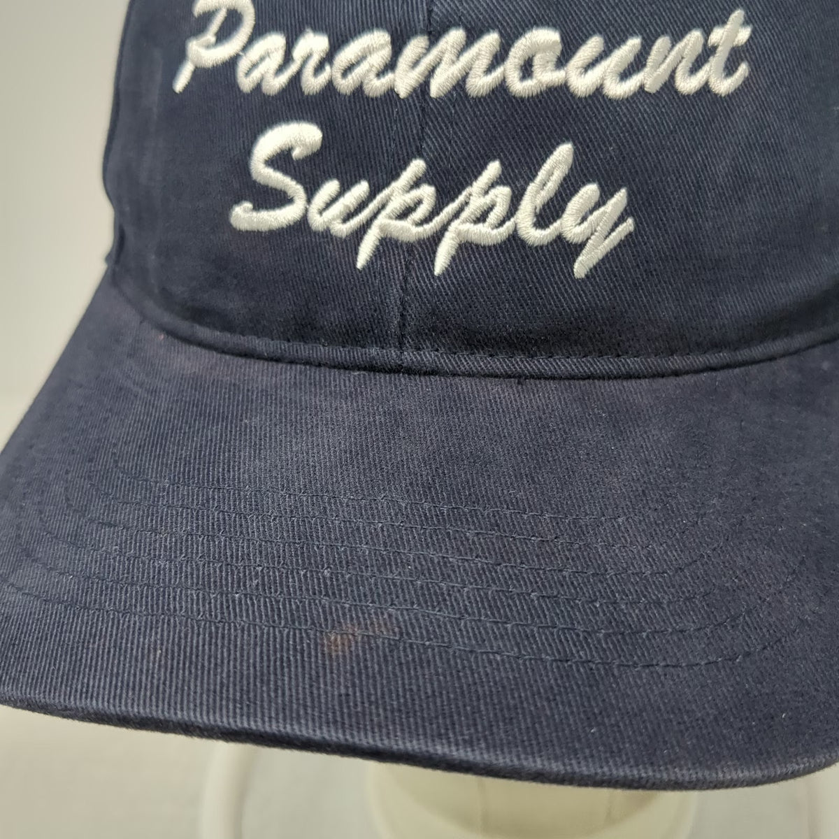 Richardson Baseball Cap Blue One Size Paramount Supply USA Flag Strapback Hat