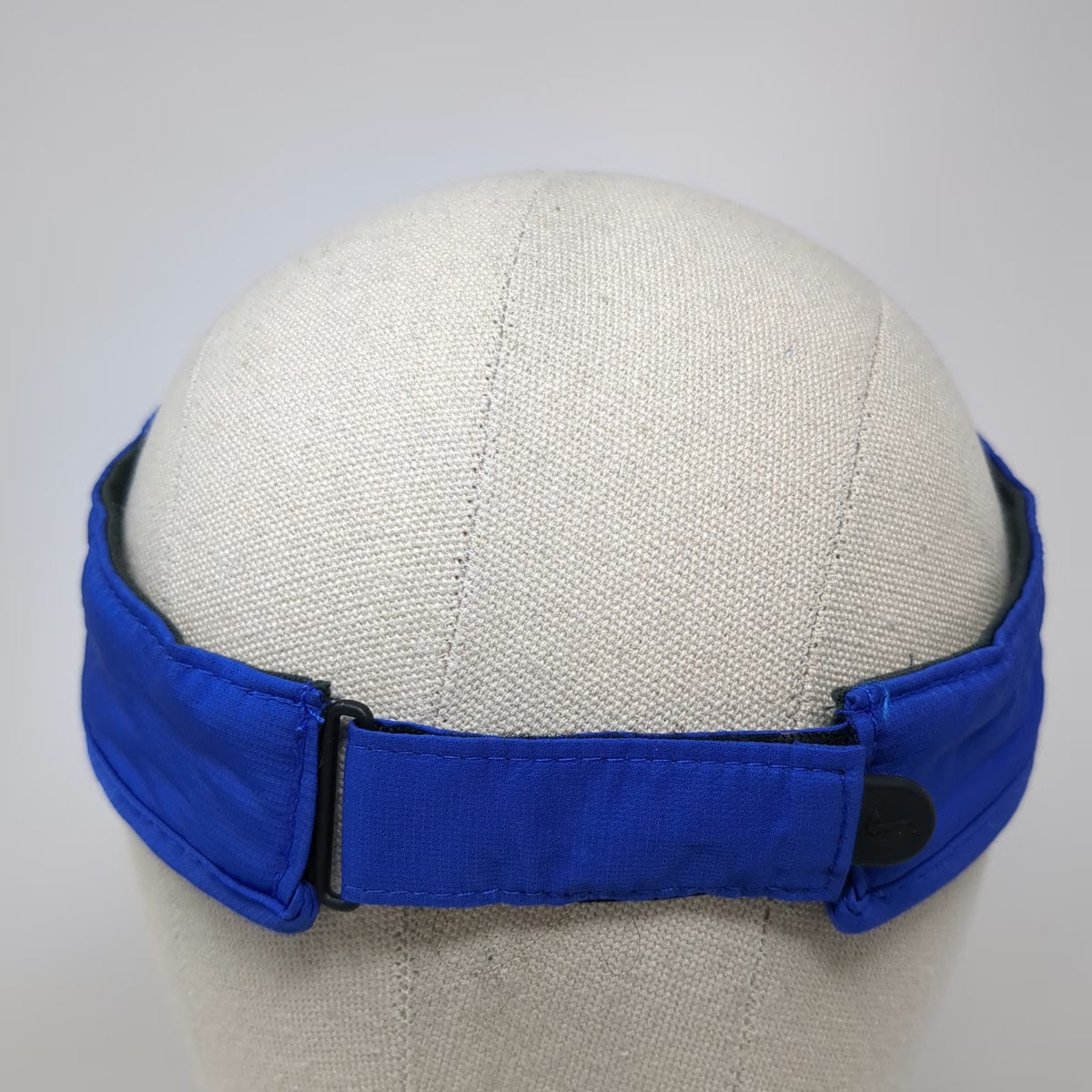 Nike Visor Blue One Size Golf Swoosh Perforated Breathable Athletic Sport Hat