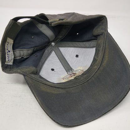Imperial Baseball Cap Gray One Size Plantation Country Club Golf Hat Strapback