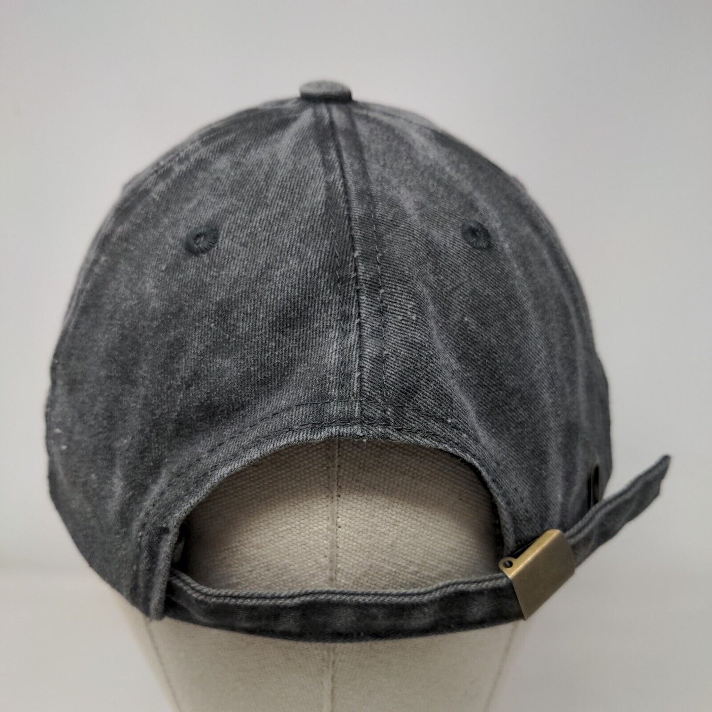 Miami Beach Florida Slideback Hat Gray OSFA Embroidered Adjustable