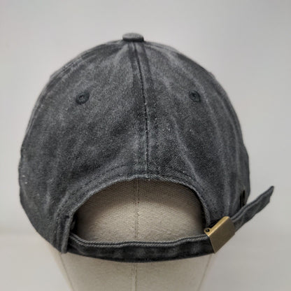 Miami Beach Florida Slideback Hat Gray OSFA Embroidered Adjustable