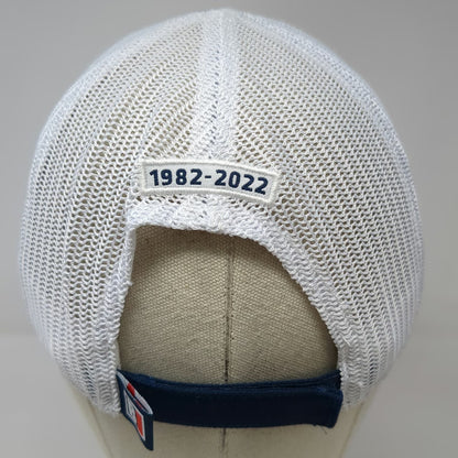 Barrett Firearms 40th Anniversary Baseball Cap Blue One Size Mesh Strapback Hat