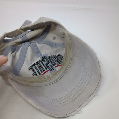 Ohio State Buckeyes NCAA Top of the World Gray OSFM Cap Distressed Curved Bill