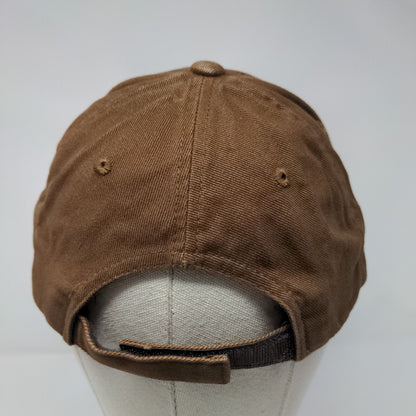 ACHD Committed To Service Strapback Hat Brown One Size Colorblock