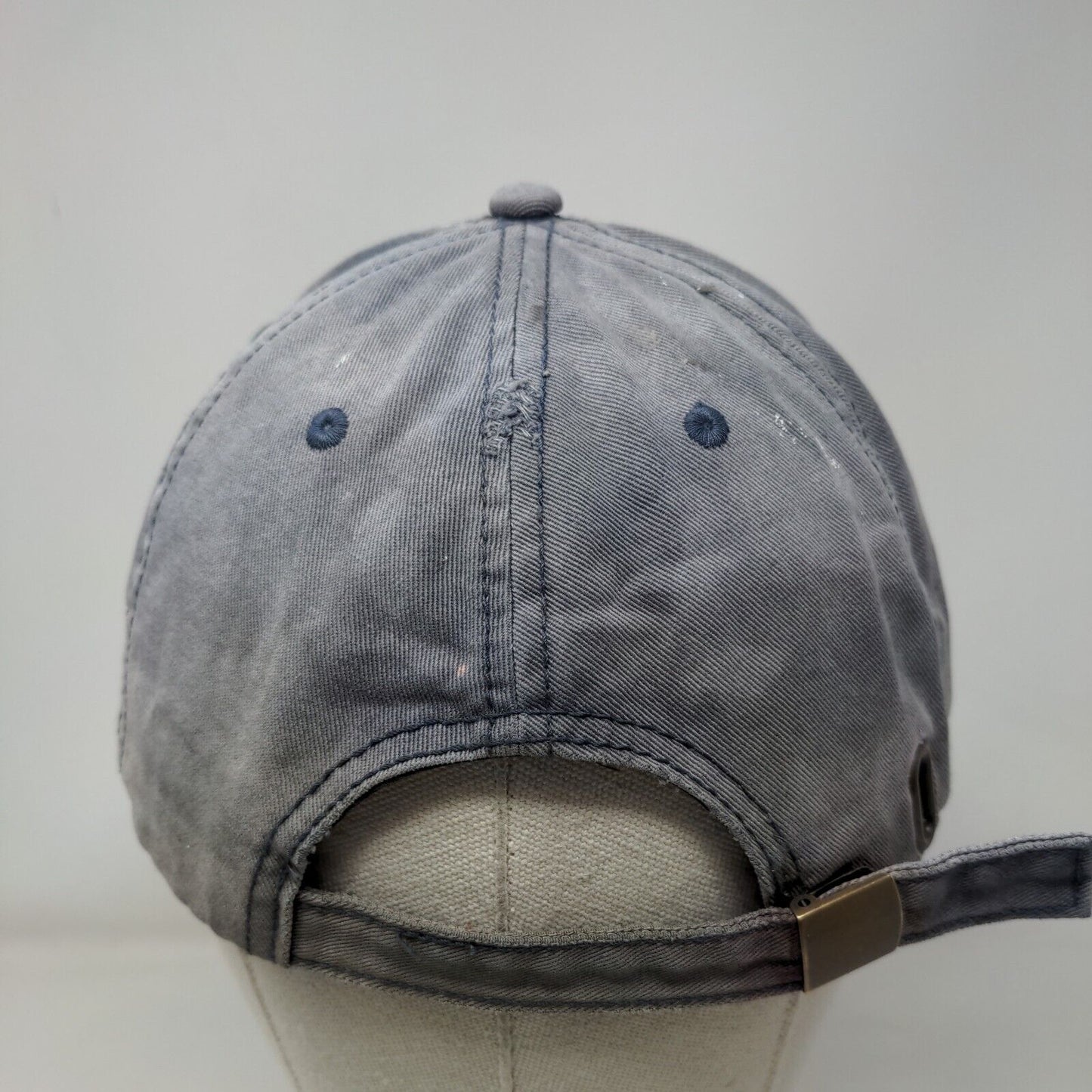 Levi's Slideback Hat Blue One Size Embroidered Colorblock 6 Panel