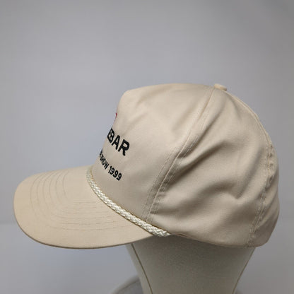 Trebar Truck Trade Show 1999 Strapback Hat Tan One Size Adjustable Rope Otto