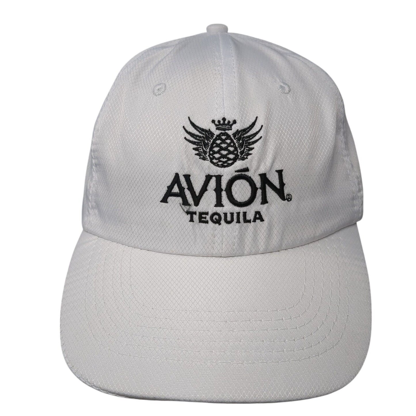 Avion Tequila Strapback Hat White One Size Adjustable Embroidered Hit Wear