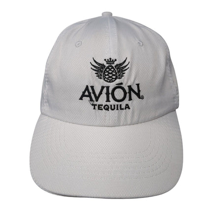 Avion Tequila Strapback Hat White One Size Adjustable Embroidered Hit Wear