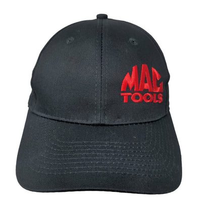 Port & Company Men's Strapback Hat Black Adjustable Embroidered Mac Tools Logo