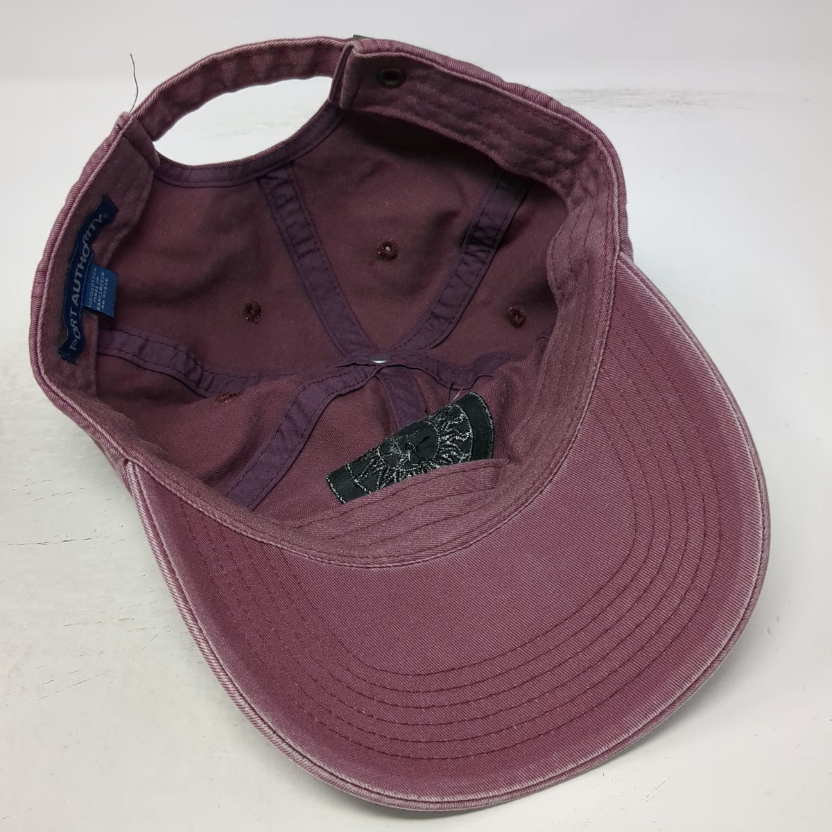 Port Authority Baseball Cap Red One Size Sorbenots Coffee Sun Logo Cotton Hat