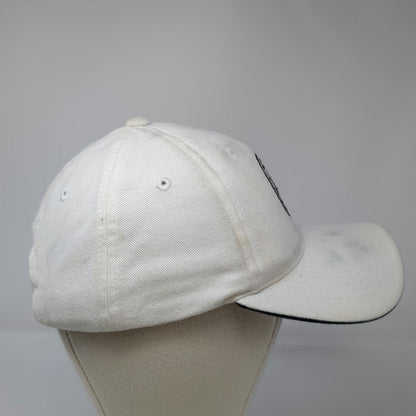 Sportsman Baseball Cap White One Size Strapback Mole Gear Cotton Hat Adjustable