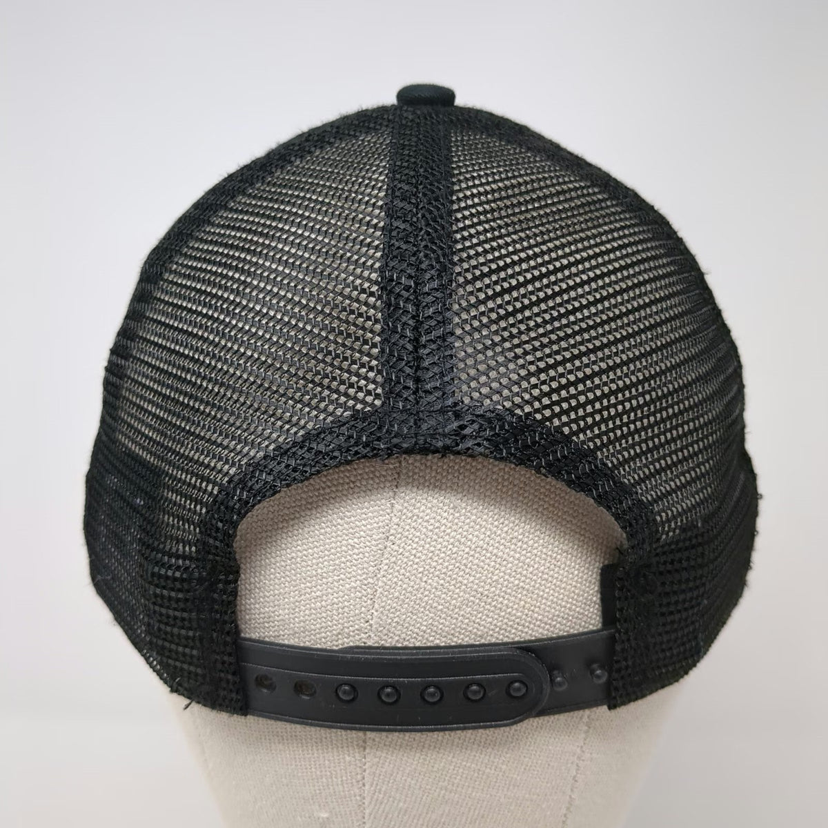 New Era Chicago White Sox MLB Black Trucker Hat OSFM Mesh Snapback Tonal Logo