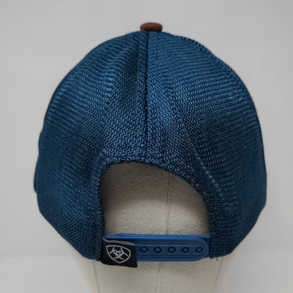 Ariat Cactus Snapback Trucker Hat Multi OSFM Mesh Back Colorblock