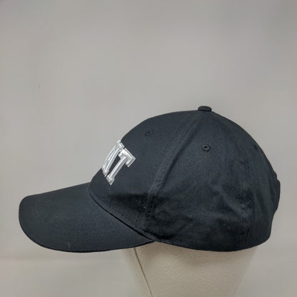 SWAT Costume Strapback Hat Black One Size Embroidered Spirit Halloween