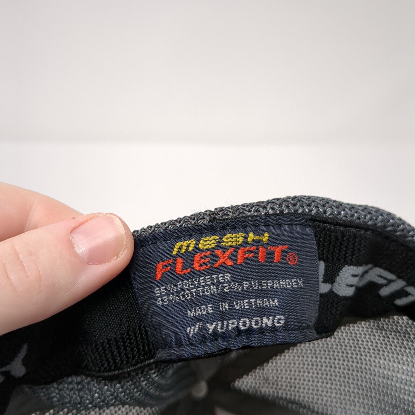 Twin Creeks Marina & Resort Fitted Mesh Back Trucker Hat Gray One Size