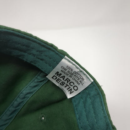 Bestin Strapback Hat Green One Size Adjustable Marco Destin 6 Panel
