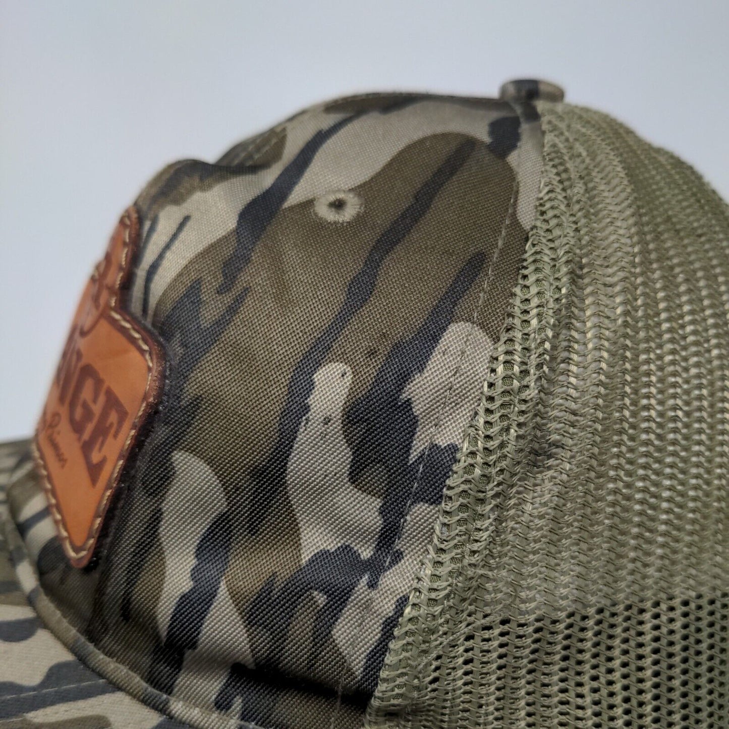 The Range Jimmy Primos Snapback Trucker Hat Camouflage OS Mesh Back Richardson