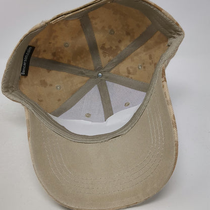 Ben Carson For President 2016 Baseball Cap Hat Digital Camo Beige One Size Gold