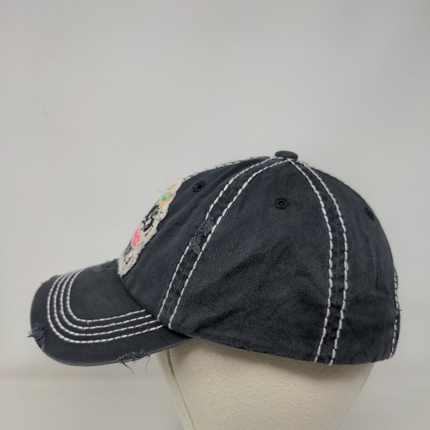 Chaos Coordinator Strapback Hat Gray One Size 6 Panel Adjustable