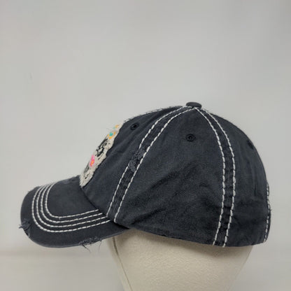 Chaos Coordinator Strapback Hat Gray One Size 6 Panel Adjustable