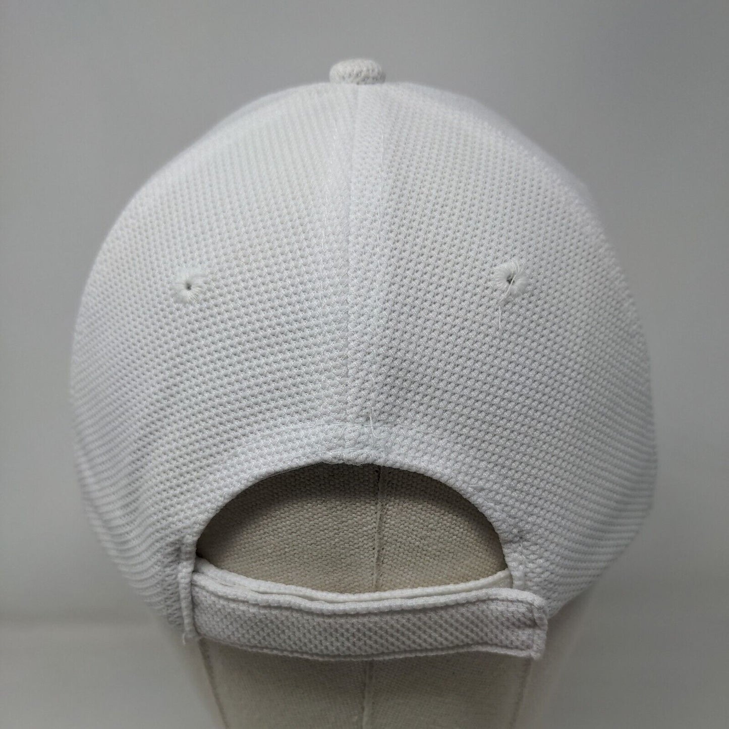 Mann Band Raiders Strapback Hat White One Size Embroidered Norwood