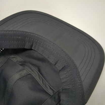 BYLT Premium 5 Panel Black One Size Mesh Performance Adjustable Strapback Hat