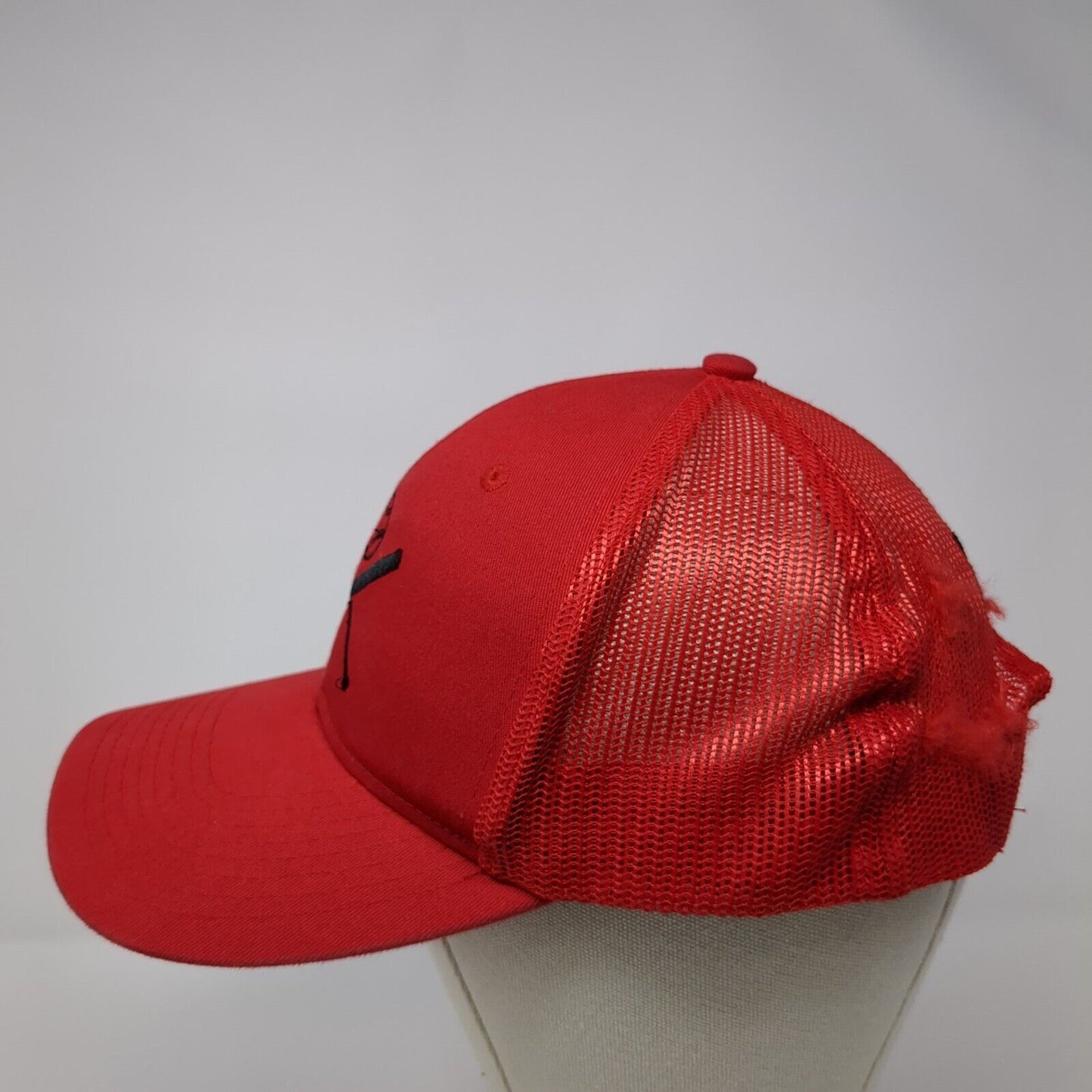 Personal Touch Insurance & Benefits Snapback Trucker Hat Red OS Port Authority