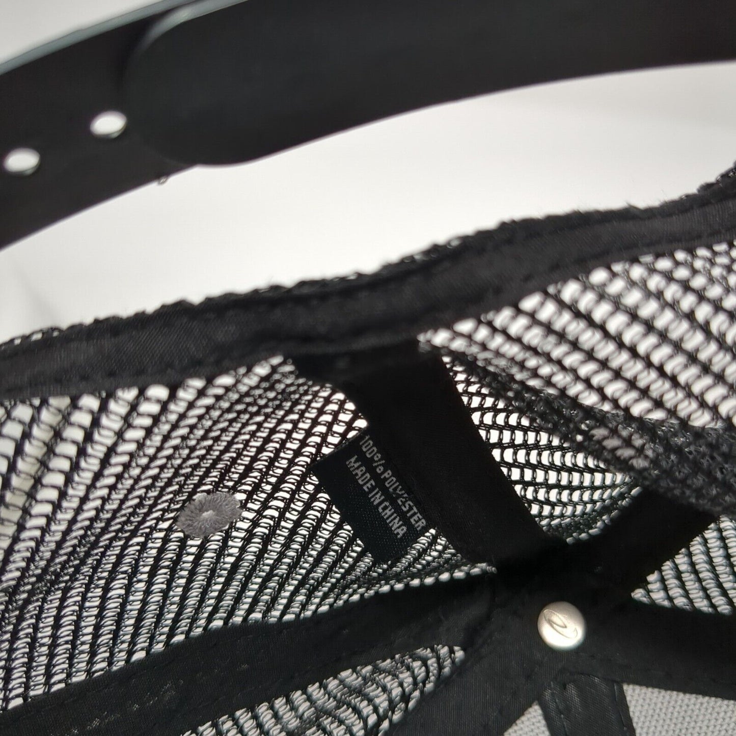 BV CO 1972 Snapback Mesh Back Trucker Hat Gray One Size Adjustable