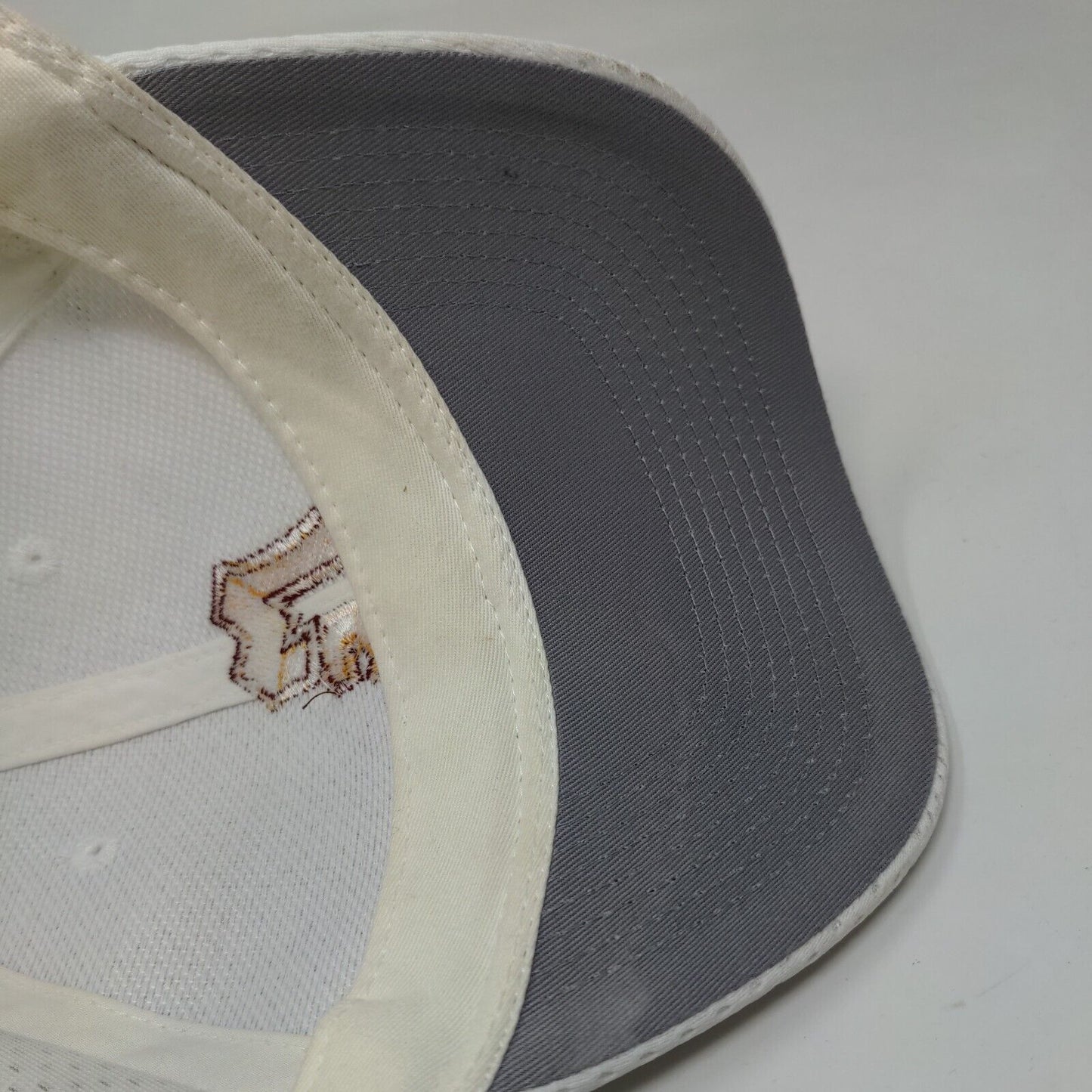 McGavock Youth Strapback Hat White One Size Adjustable Embroidered Augusta