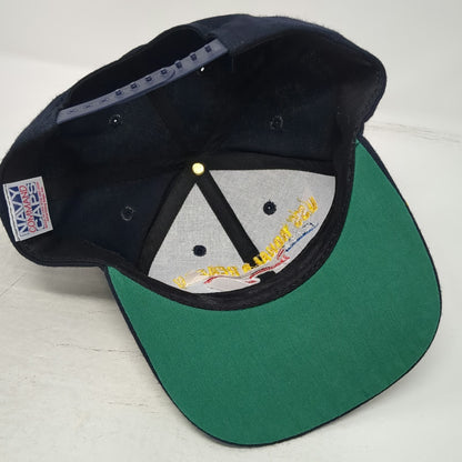 Navy Command Caps Snapback Blue One Size USS Ronald Reagan CVN 76 Oak Leaf Hat