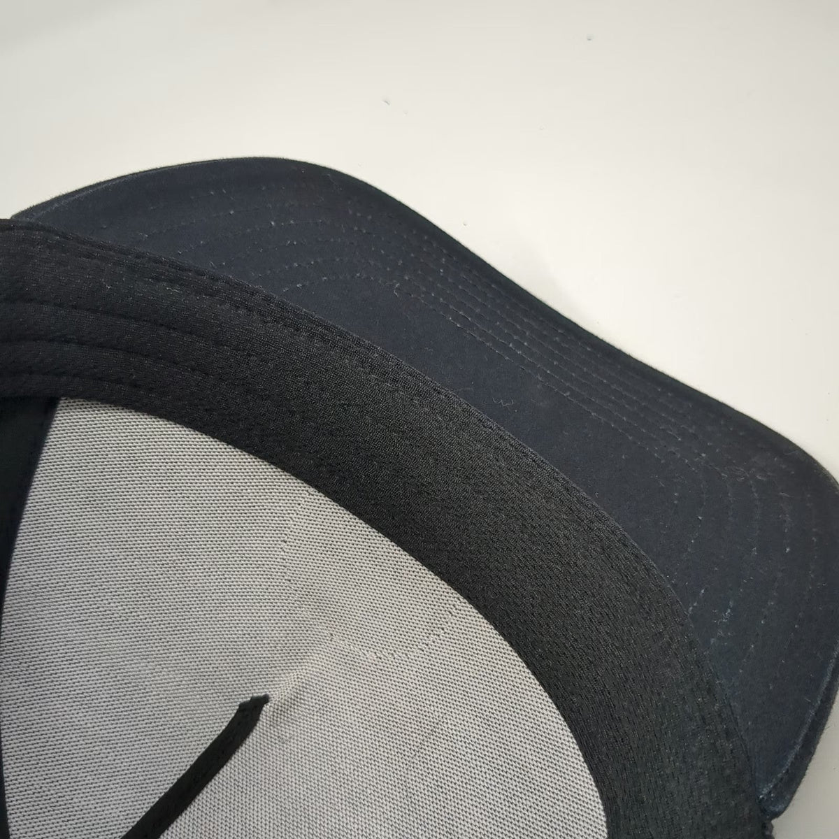 Roark Trucker Hat Black One Size Mesh Back Snapback Expedition Logo Patch Hat