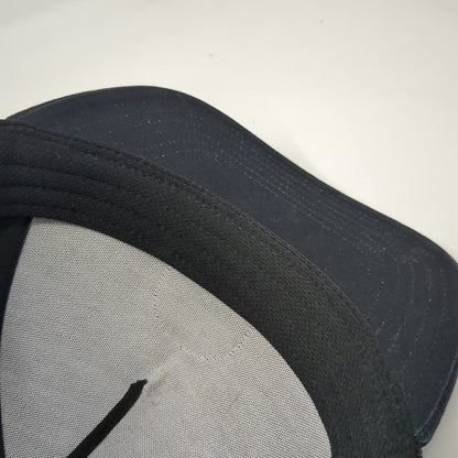 Roark Trucker Hat Black One Size Mesh Back Snapback Expedition Logo Patch Hat