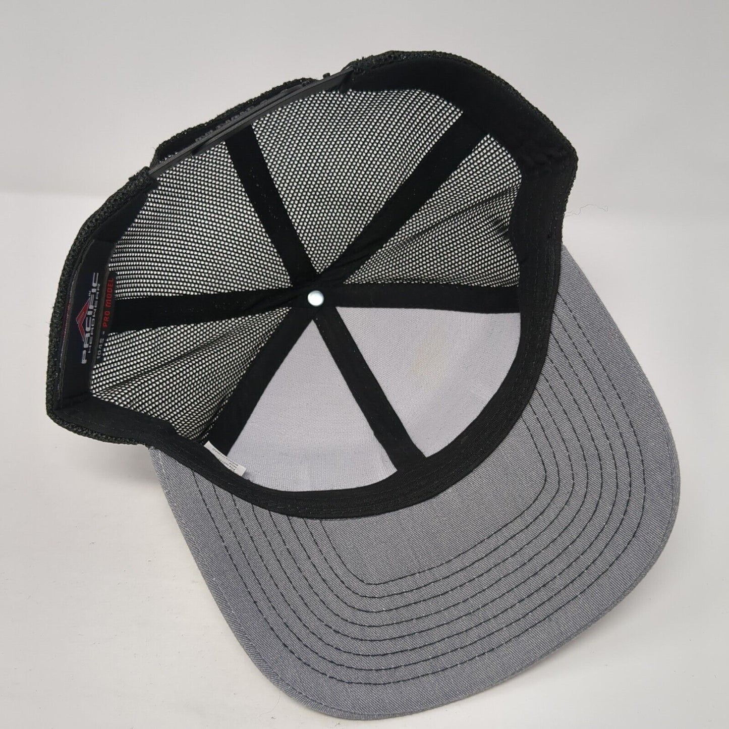 Howell Orthodontics Snapback Trucker Hat Gray OS Mesh Back Pacific Headwear