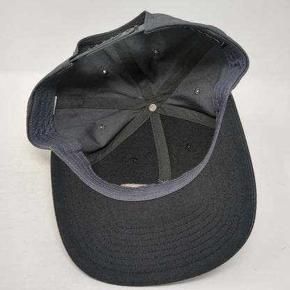 Jacksons Snapback Hat Black One Size Adjustable Colorblock Richardson