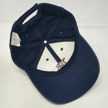 Boston Red Sox MLB T.E.I. Baseball Cap White Blue One Size Embroidered Logo Hat