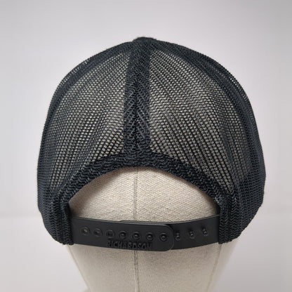 Grand Jean Idaho Sawtooth Lodge Snapback Trucker Hat Camo OS Mesh Richardson